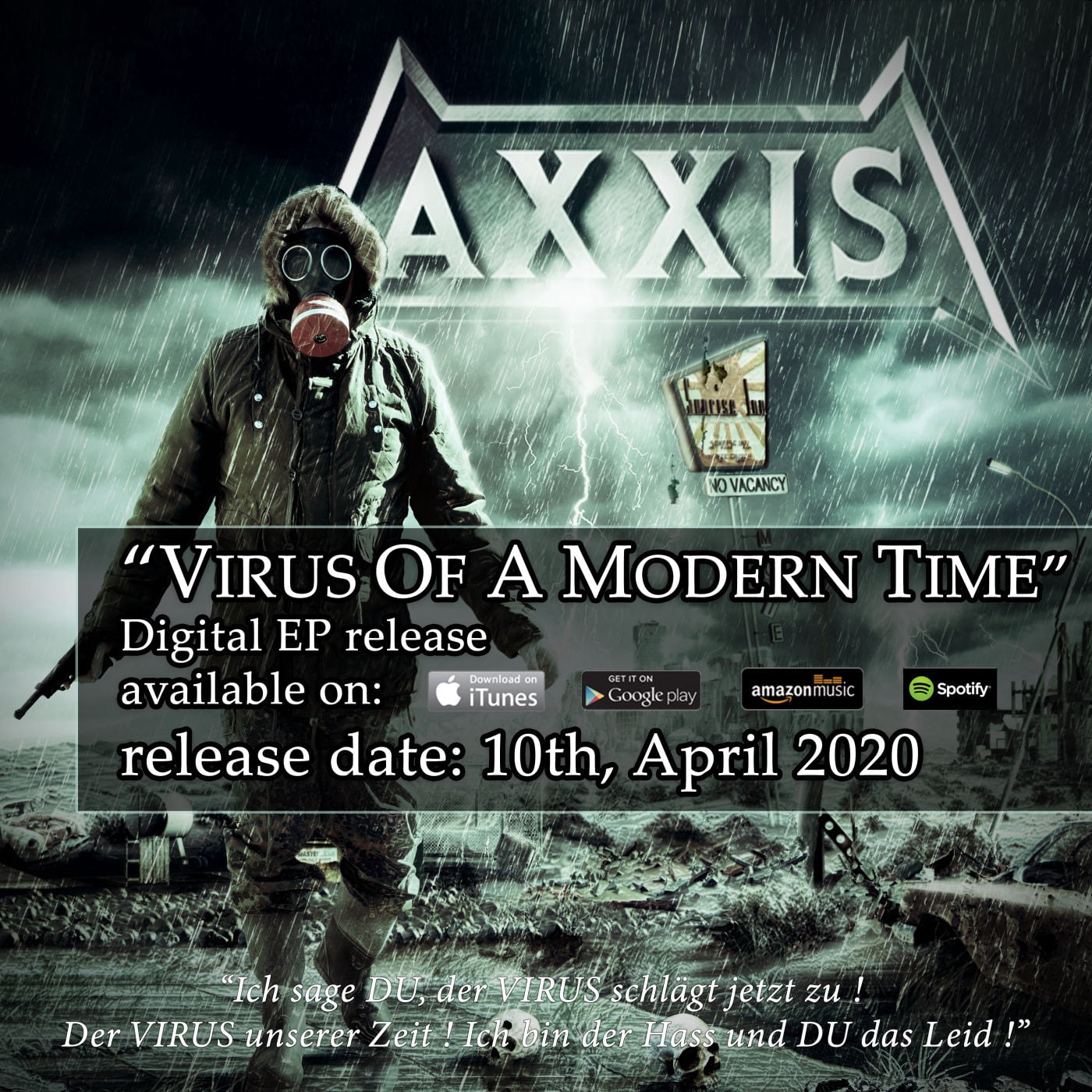AXXIS - Virus of a modern time release