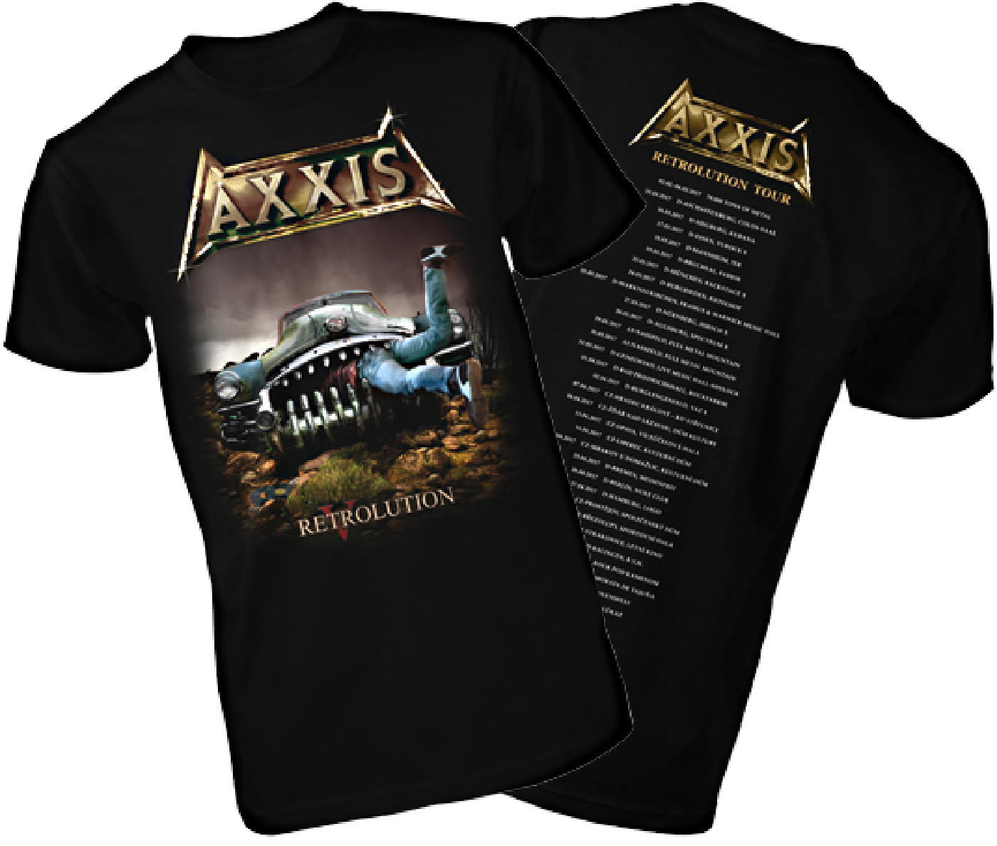AXXIS Tour Shirt Retrolution