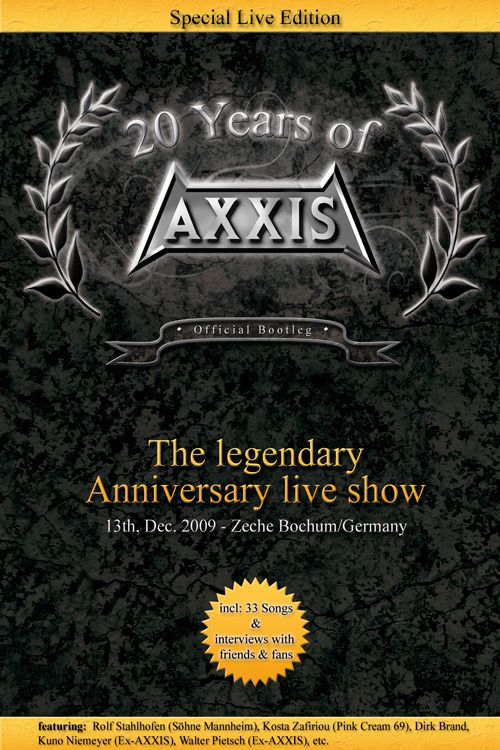AXXIS DVD 20 years anniversary
