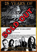 AXXIS Sold out show Zeche Bochum
